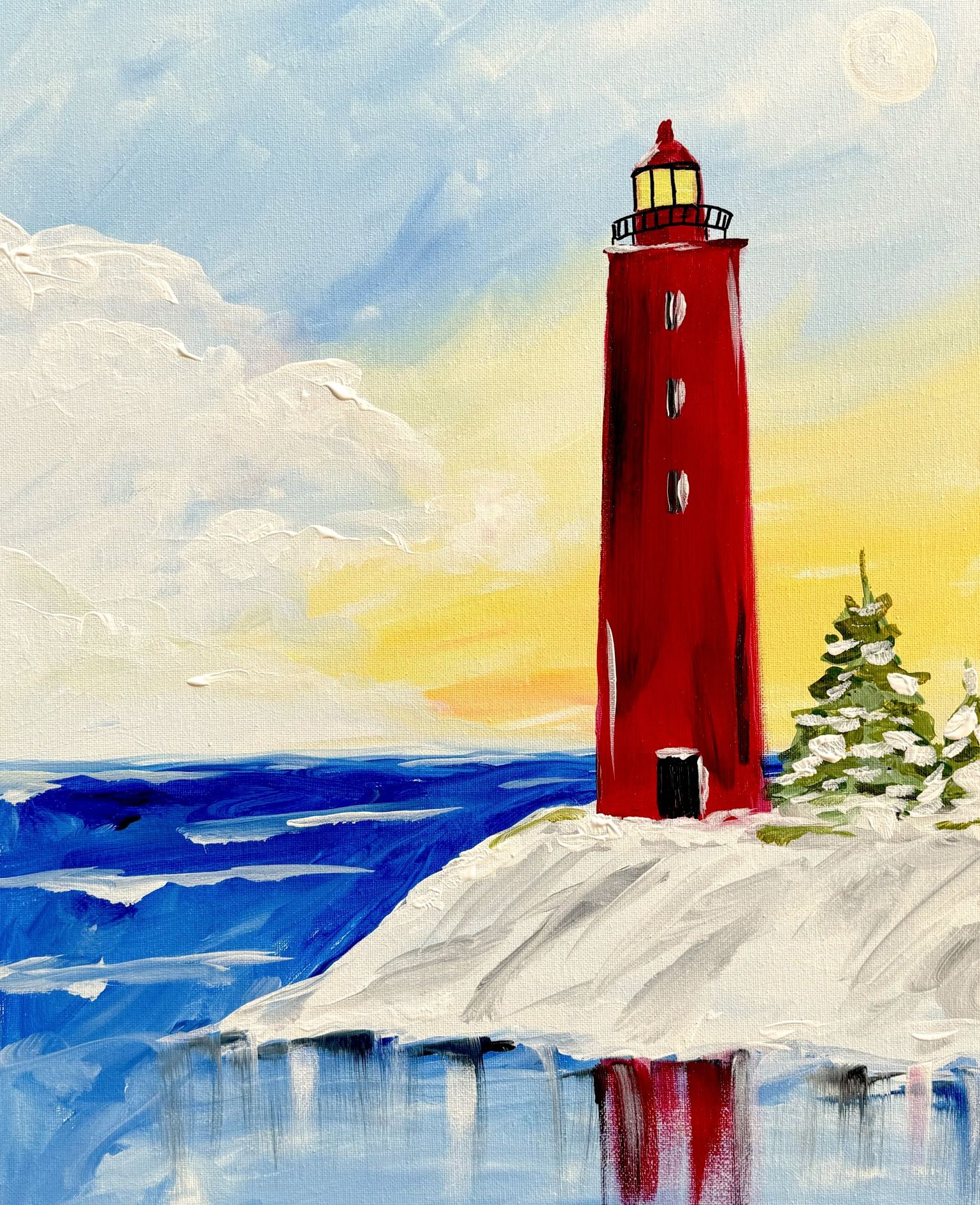 The Winter Lighthouse