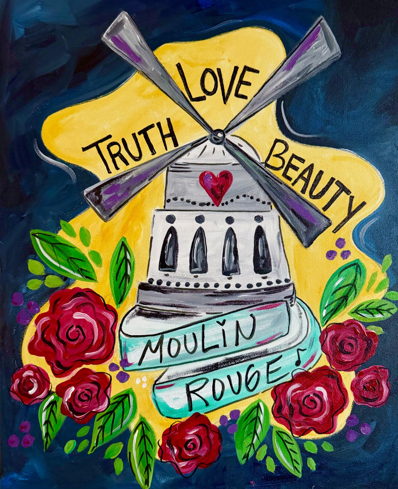 Moulin Rouge Broadway Grand Rapids Paint Night! Click to Register