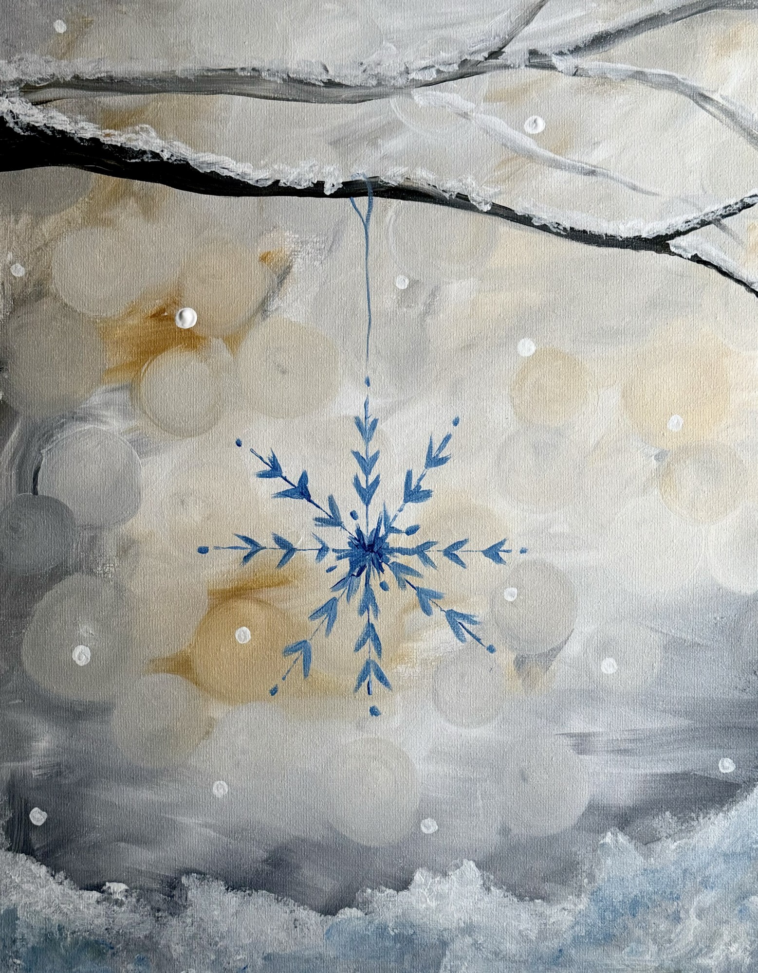 Snowflake Serenity $30