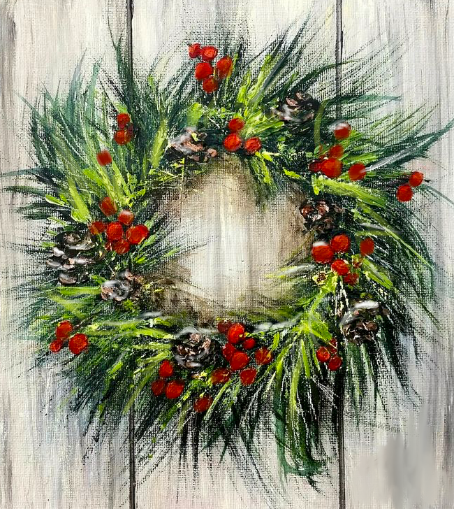 Winter Wreath Wednesday Special $30!