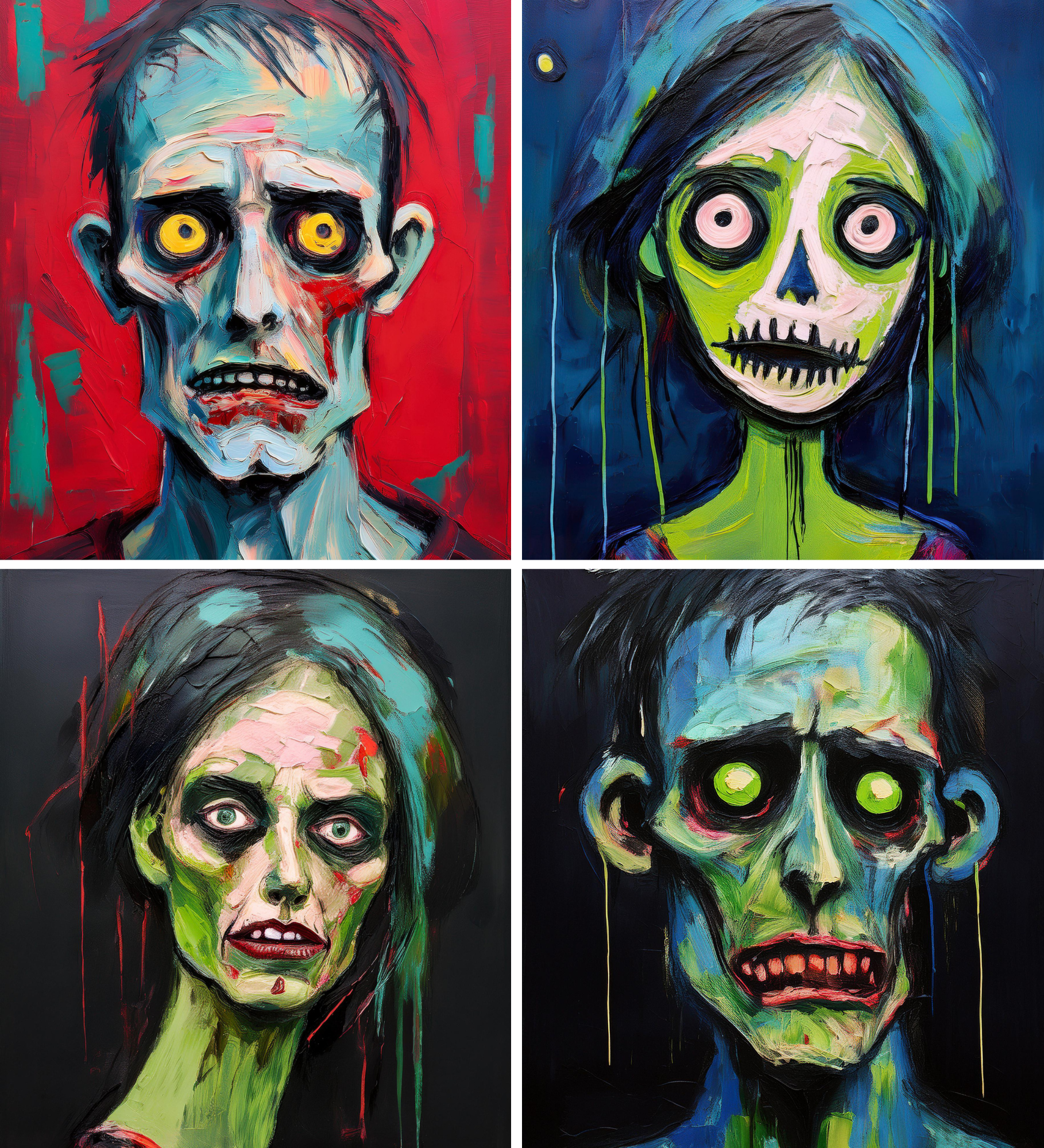 SOLD OUT!!Paint Your Date! Zombify Your Love! $38